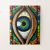 Beautiful Mosaic Eye Jigsaw Puzzle (Vertikal)