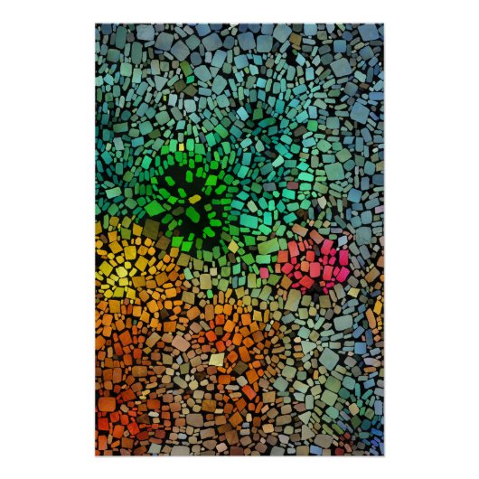 Beautiful mosaic poster (Vorderseite)