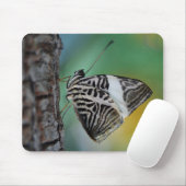 Beautiful Mosaic Zebra Butterfly Mousepad (Mit Mouse)