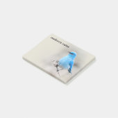 Beautiful Mountain Bluebird Post-it Klebezettel (angewinkelt)