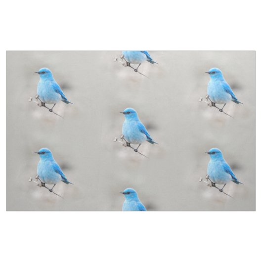 Beautiful Mountain Bluebird Stoff (Fat Quarter (45,7 x 55,9 cm))