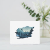 Beautiful Mountain, Nature Trees and Forest (Stehend Vorderseite)