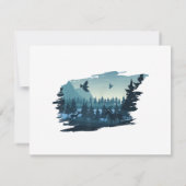 Beautiful Mountain, Nature Trees and Forest (Rückseite)