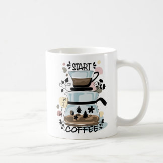 Beautiful mug for coffee  kaffeetasse