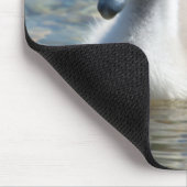 Beautiful Mute Swan Duckling Mousepad (Ecke)