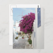 Beautiful Mykonos Postkarte (Vorne/Hinten)
