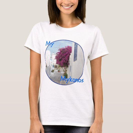 Beautiful Mykonos T-Shirt (Vorderseite)