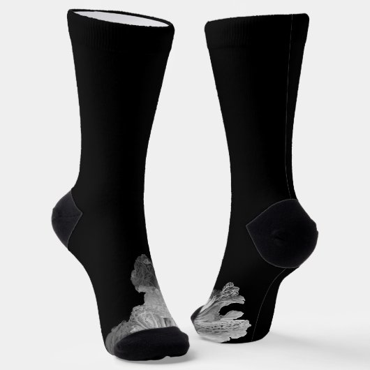 Beautiful Napa Cabbage Leaf Socken (Gewinkelt)