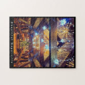 Beautiful Naperville - Holiday Lights on Bridge Puzzle (Horizontal)