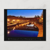Beautiful Naperville - Riverwalk Reflections #2 Postkarte (Vorderseite)