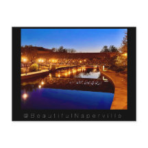 Beautiful Naperville - Riverwalk Reflections #2