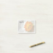 Beautiful Narcissus Bloom Macro Post-it Klebezettel (Auf Schreibtisch)