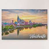 Beautiful Nashville, Tennessee, Vereinigte Staaten Puzzle (Horizontal)