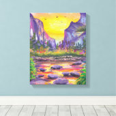 Beautiful Nature Custom Foto Leinwanddruck (Insitu (Holzboden))