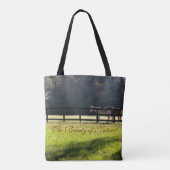 Beautiful Nature Scenery, Tote Bag Tasche (Rückseite)