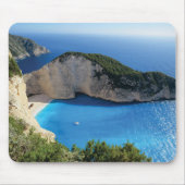 Beautiful Navagio Beach, Griechenland Mousepad (Vorne)