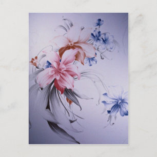 Beautiful Nelumbo Postkarte