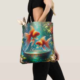 Beautiful Nowruz Goldfish Tasche