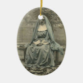 Beautiful Nun Keramikornament (Vorne)