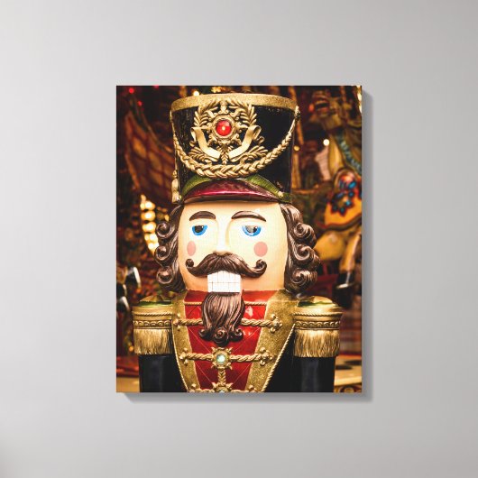 Beautiful Nutcracker Figure Christmas Frame It Leinwanddruck (Vorderseite)