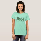 Beautiful Oboe T - Shirt (Vorne ganz)