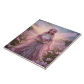 Beautiful October Opal Fairy Fliese (Seite)