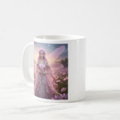 Beautiful October Opal Fairy Kaffeetasse (Vorderseite Links)