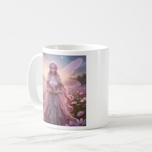 Beautiful October Opal Fairy Kaffeetasse (Vorderseite Links)