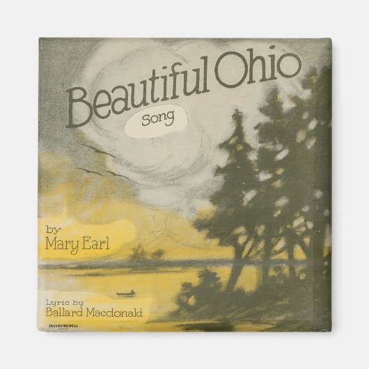 Beautiful Ohio Magnet (Vorne)