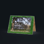 Beautiful ol' Mansion-customize-any occasion Karte<br><div class="desc">This beautiful mansion remains only in pictures and the memories of those that admired it. It was destroyed by Katrina 5 months after this picture was taken. Change the words on the front & inside this card as you wish for any occasion you need -- for a birthday card, get...</div>