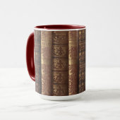 Beautiful Old Books (Dumas) Tasse (Vorderseite Links)
