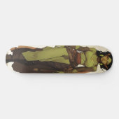 Beautiful Orc Girl Anime Skateboard (Horizontal)