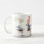 Beautiful Orchids Coffee Tasse (Links)