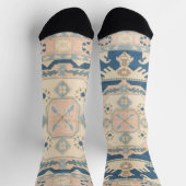 Beautiful Oriental Antique Kilim Rug Socken (Oben)