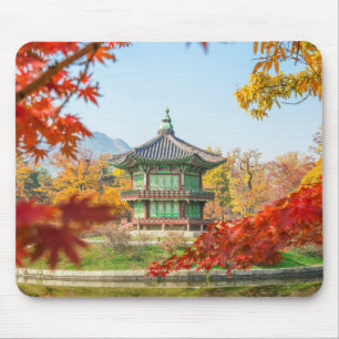 Beautiful Pagoda Gyeongbokgung Seoul Korea Mousepad