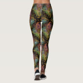 Beautiful Paisley Motif Leggings (Rückseite)