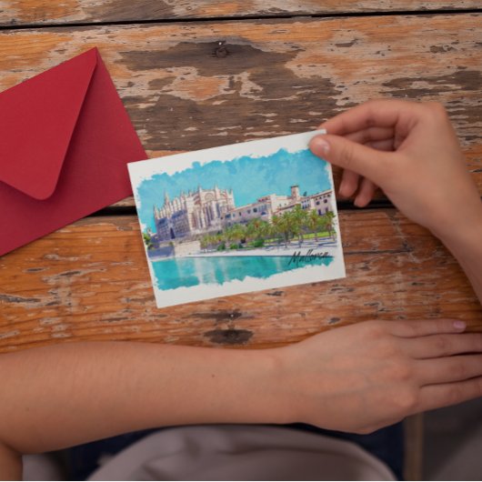 Beautiful Palma de Mallorca Spanien Balearen Postkarte