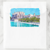Beautiful Palma de Mallorca Spanien Balearen Rechteckiger Aufkleber (Tasche)