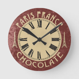 Beautiful Paris France Wall Clock Runde Wanduhr