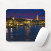 Beautiful Paris Frankreich Abend Skyline Mousepad (Mit Mouse)