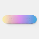 Beautiful Pastel Dream Colors Gradient Blur Skateboard (Horizontal)