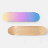 Beautiful Pastel Dream Colors Gradient Blur Skateboard (Horizontal)