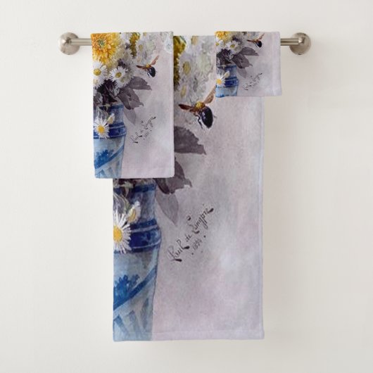 Beautiful Paul De Longpre French Painter Badhandtuch Set (Insitu)