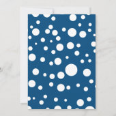 Beautiful Peacock Feather Birthday Einladung (Rückseite)