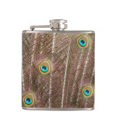 Beautiful Peacock Flachmann (Vorderseite)