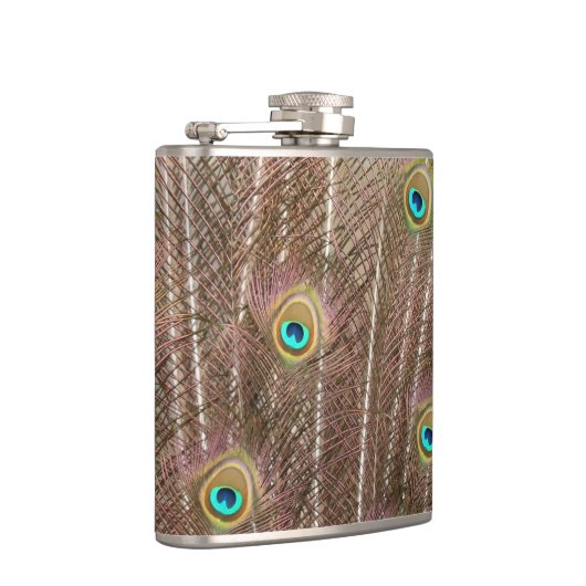 Beautiful Peacock Flachmann (Rechts)