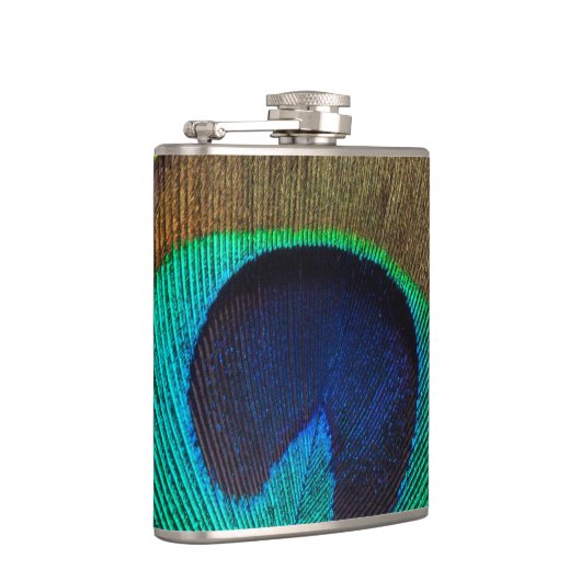 Beautiful Peacock Flachmann (Rechts)