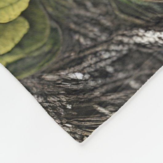 Beautiful Peacock Fleecedecke (Ecke)