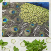 Beautiful Peacock Geschirrtuch (Gefaltet)