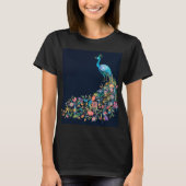 Beautiful Peacock Jewel T - Shirt (Vorderseite)